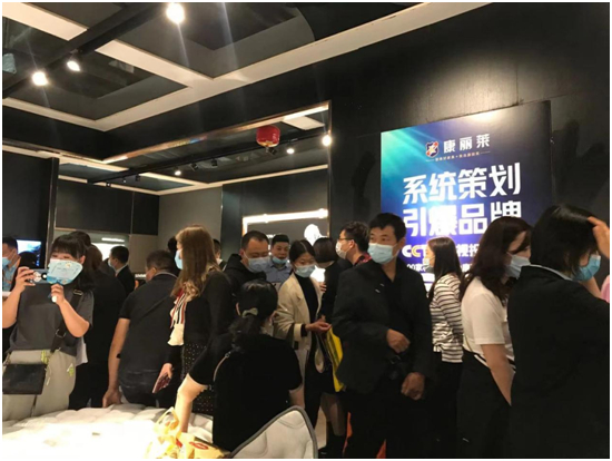 康麗萊家居火力全開，締造“雙展”盛況